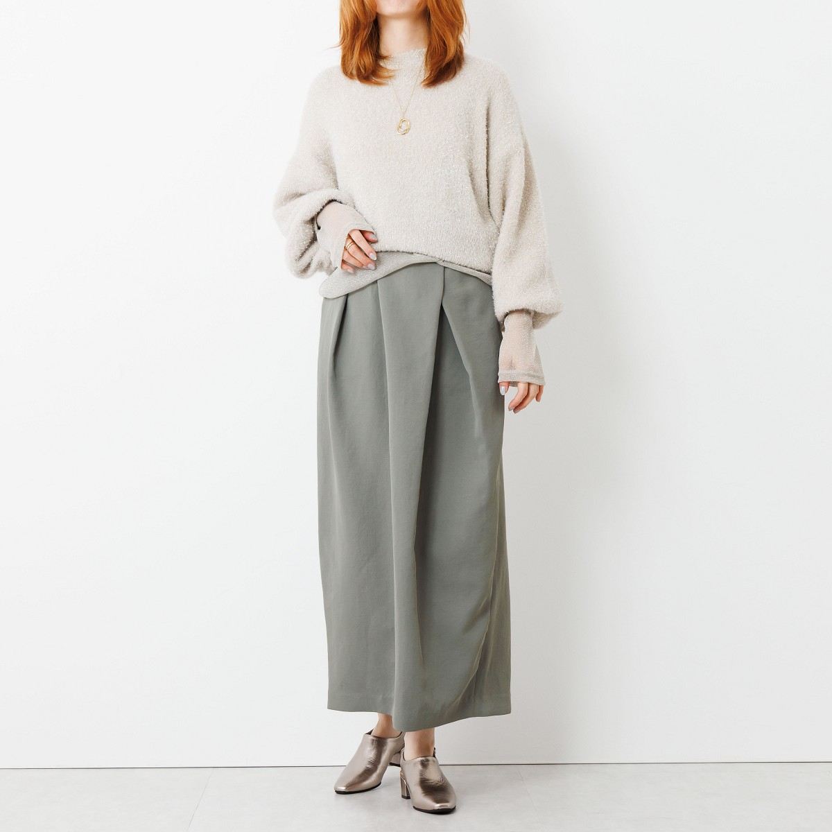 【25AW】ヒールアップカバードシューズ/651514