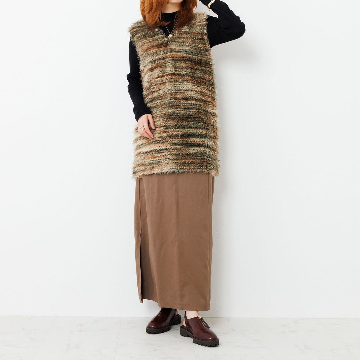 【25AW】センタージップクロッグシューズ/651516