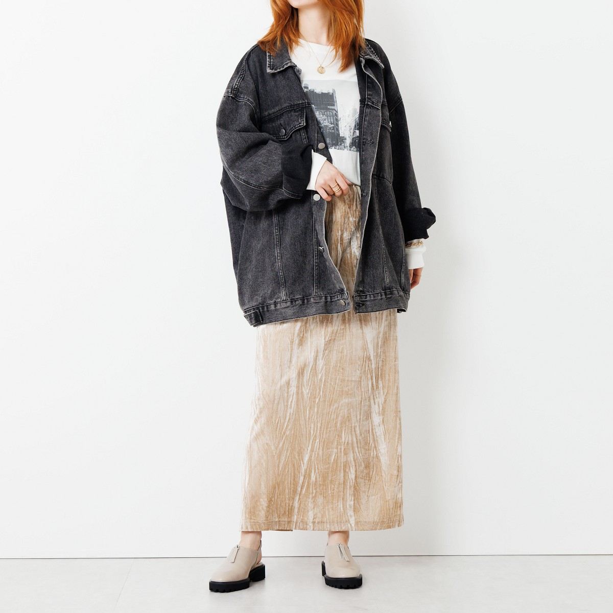 【25AW】センタージップクロッグシューズ/651516