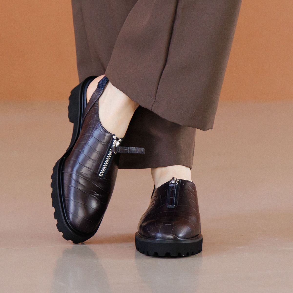 【25AW】センタージップクロッグシューズ/651516