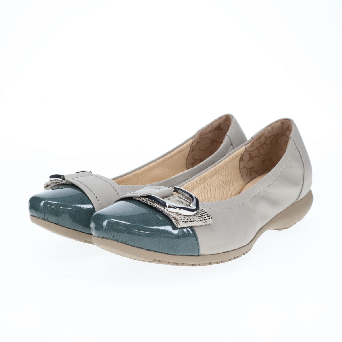 26SS新色追加】メタルベルトスニーカーパンプス/653301