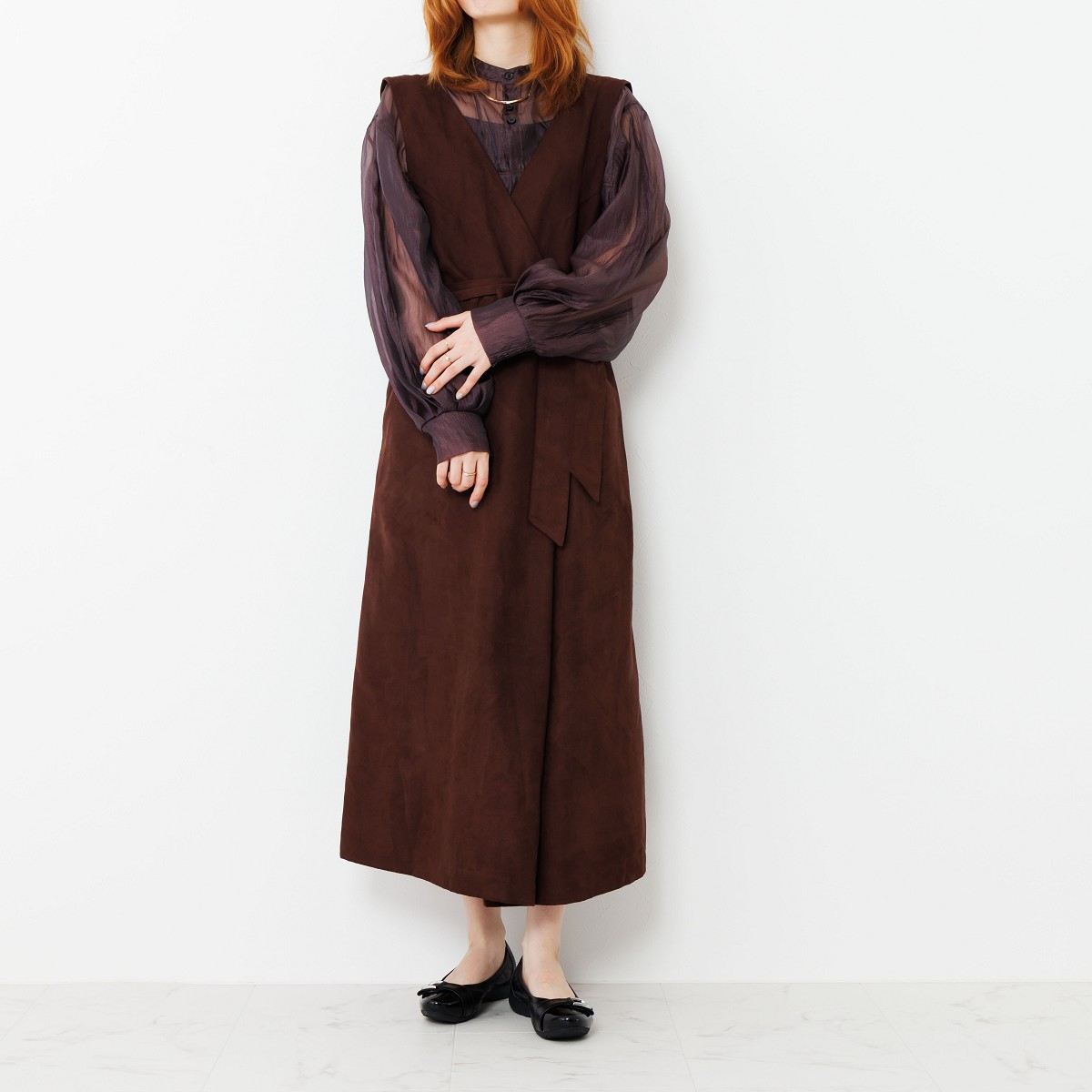 【25AW】メタルベルトスニーカーパンプス/653301