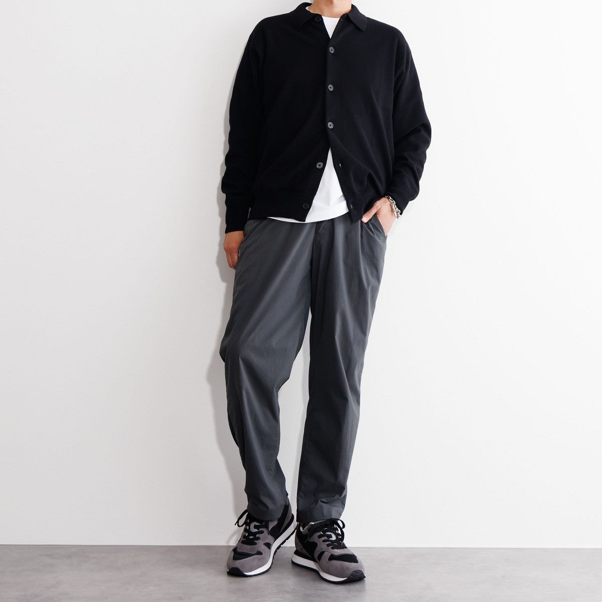 メンズコンビデザインスニーカー/607102