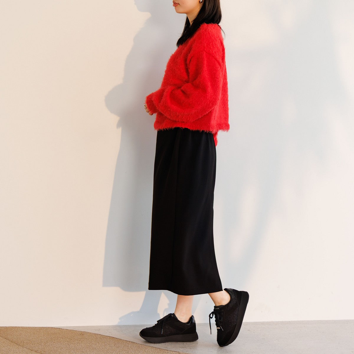 【25AW】ボアコンビスニーカー/657303