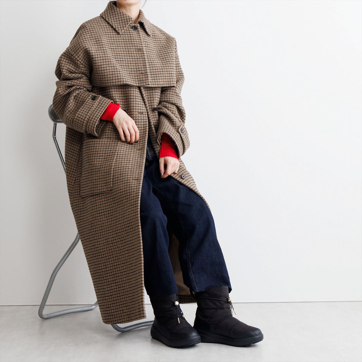 【25AW】コードデザインスノーブーツ/657402