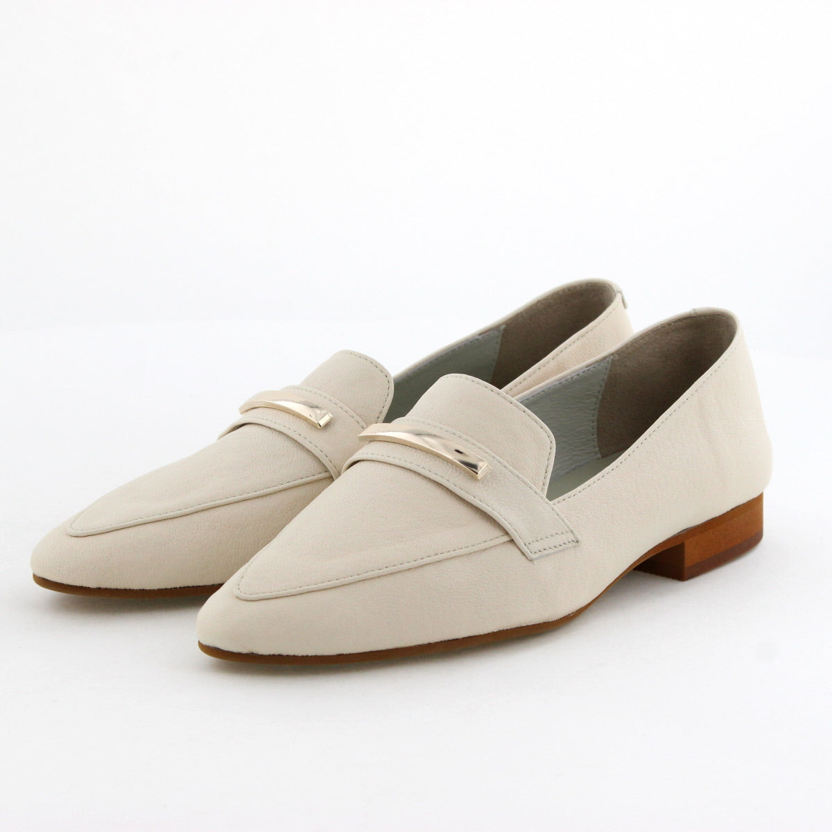 【SALE】メタルバーポインテッドローファー/761101
