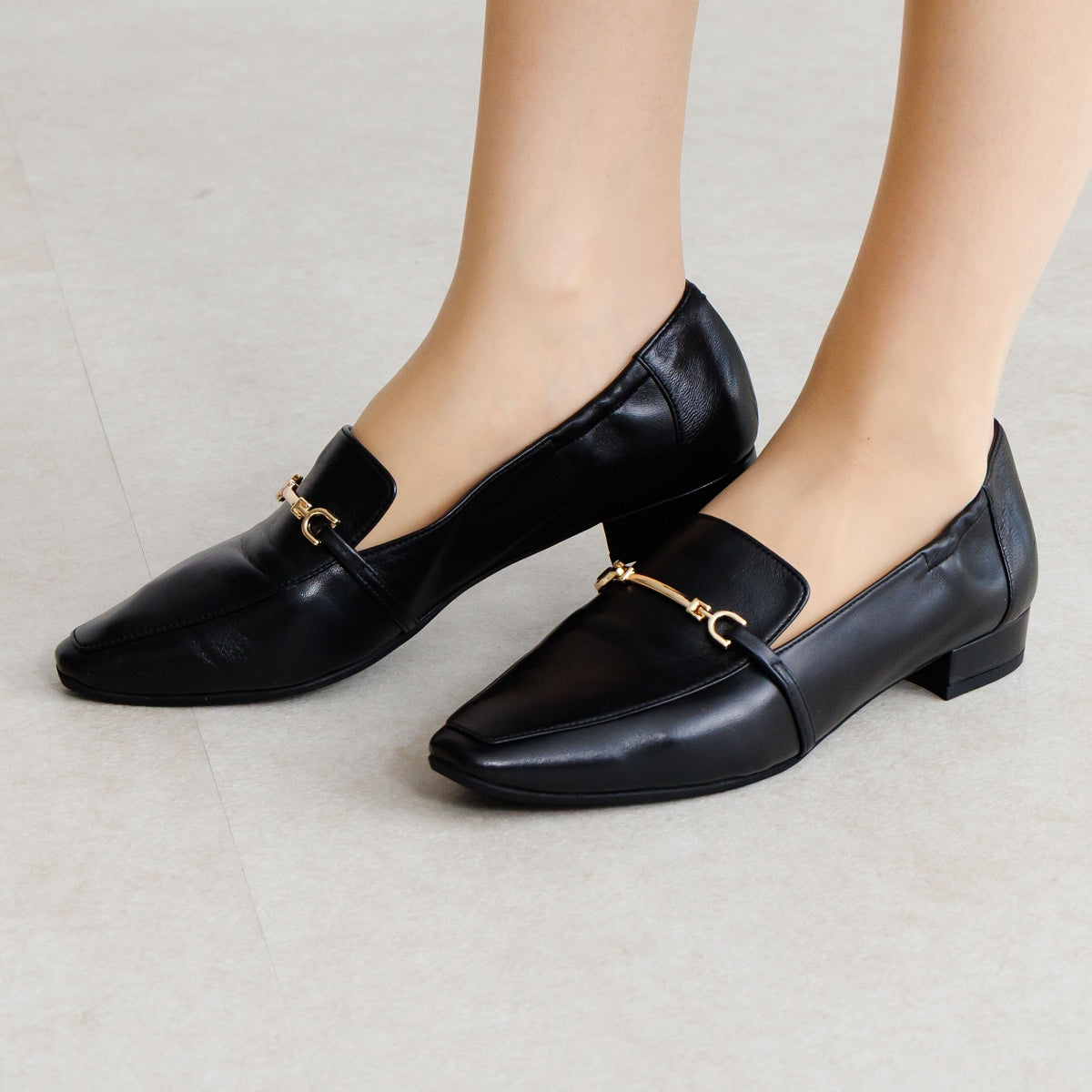 【26SS】カカトシャーリングソフトローファー/661102