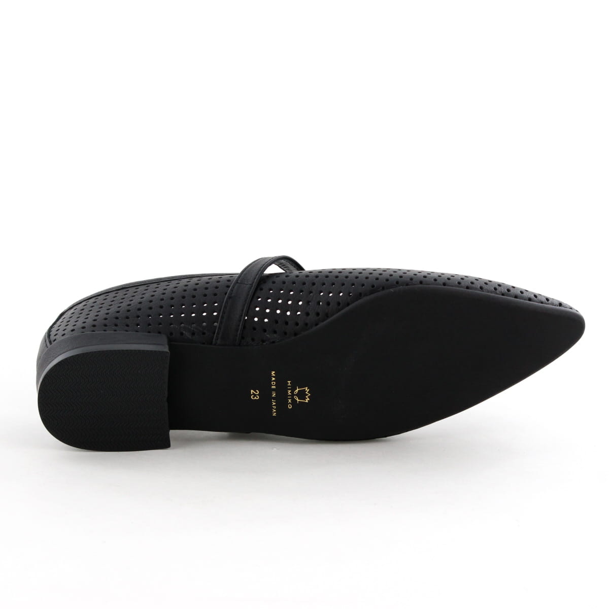 26SS】パンチングレザーメリージェーンパンプス/661103