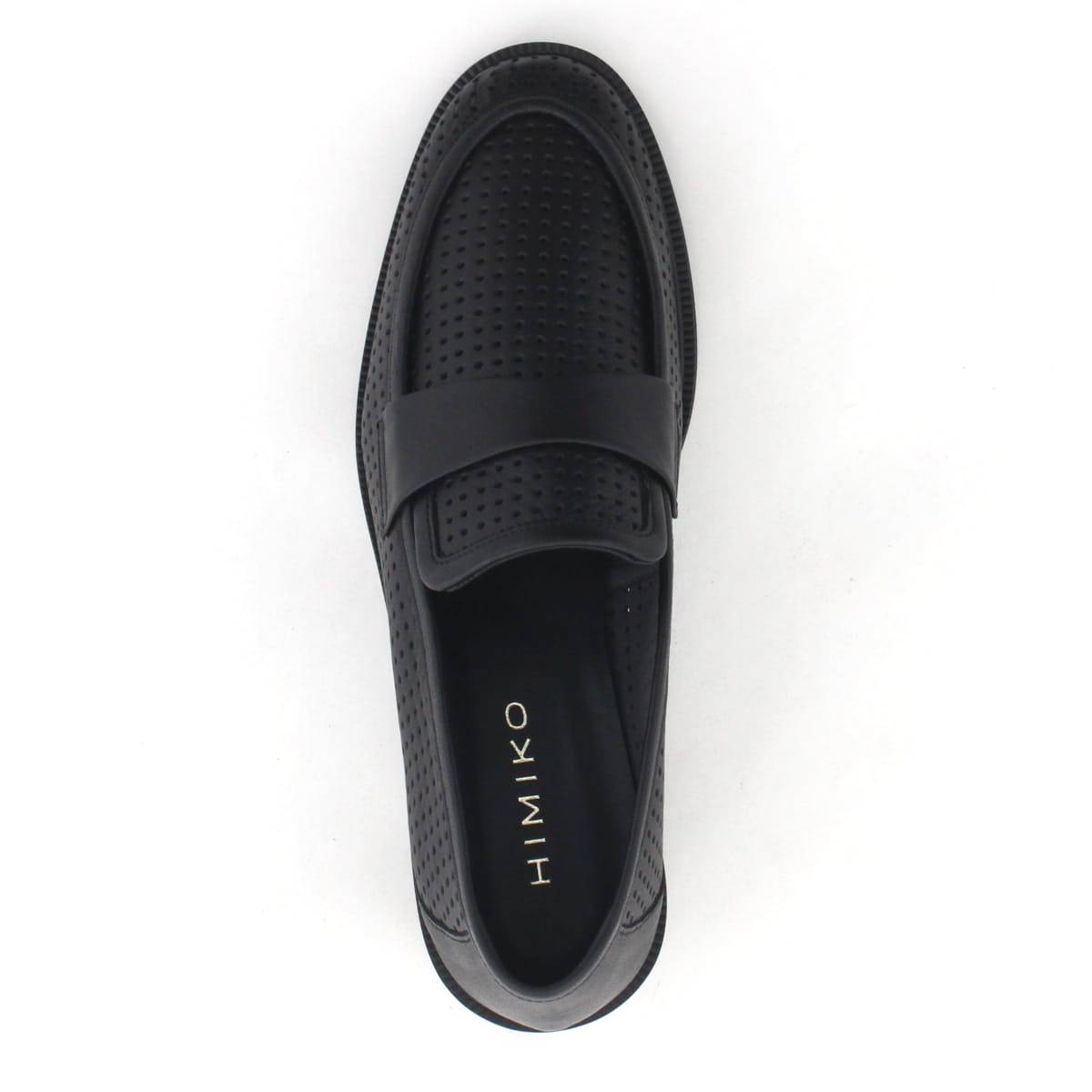 【26SS】パンチングレザーソフトローファー/661105