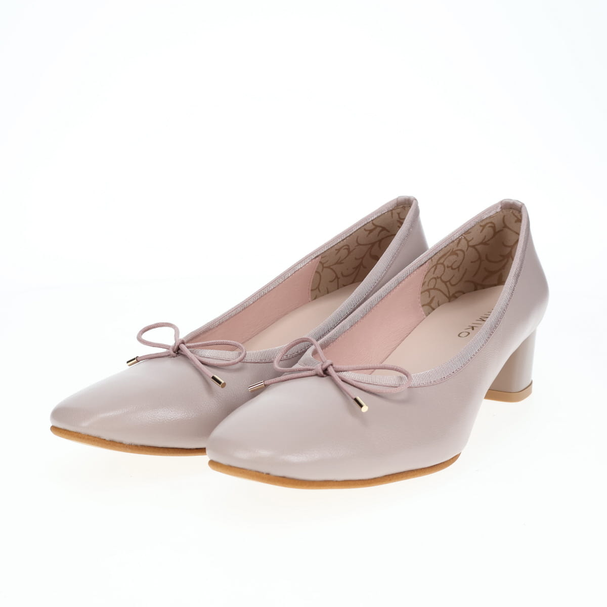 《予約/4月中旬入荷予定》4cmヒールバレエパンプス/661110