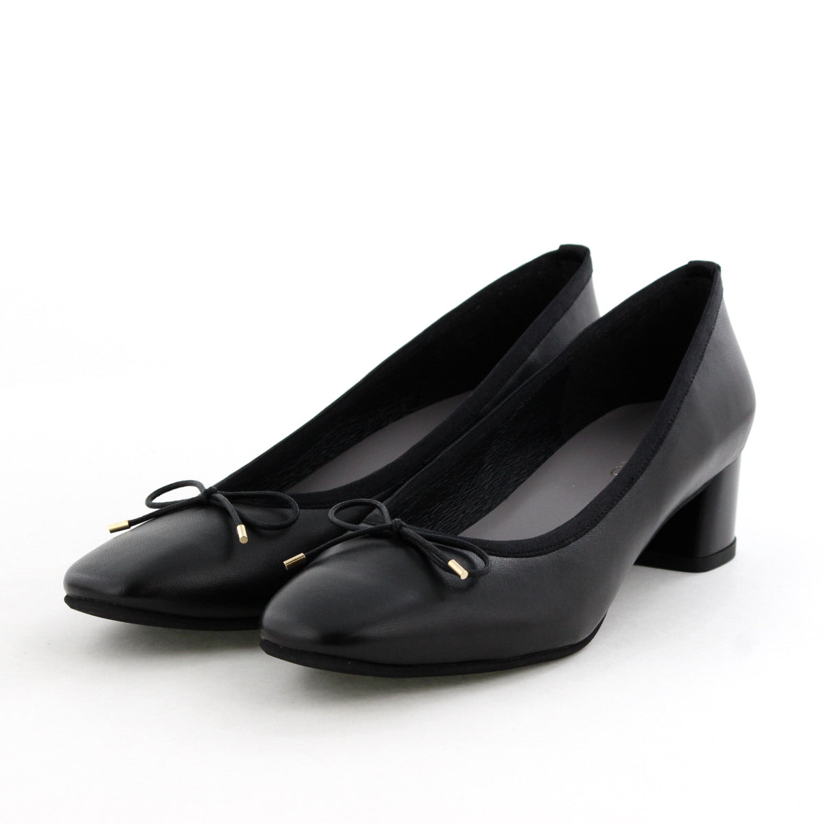 《予約/4月中旬入荷予定》4cmヒールバレエパンプス/661110