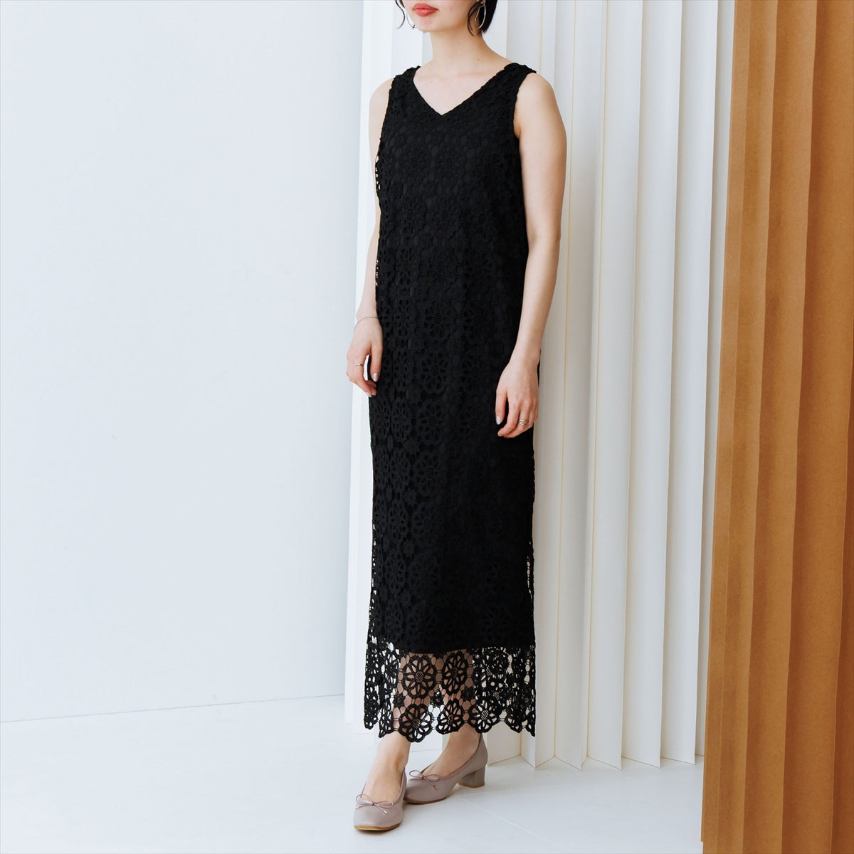 26SS】4cmヒールバレエパンプス/661110