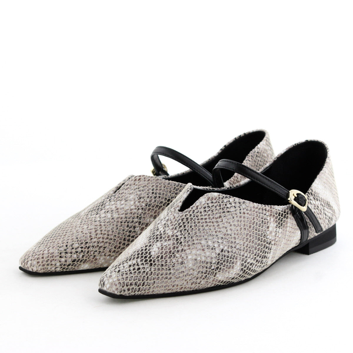 【26SS】ハイバンプストラップフラットシューズ/661112