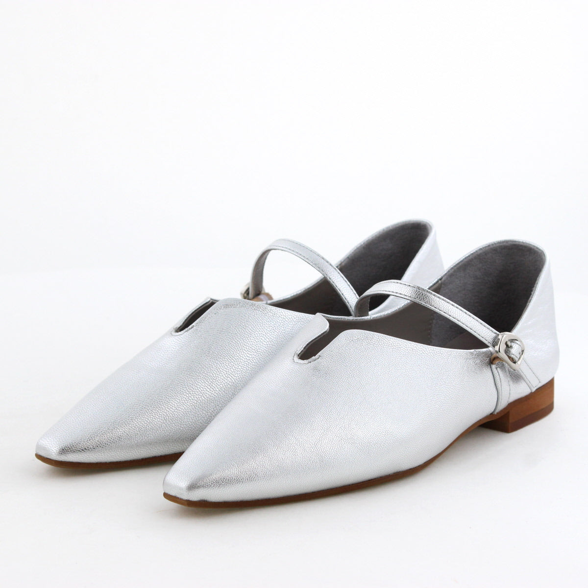 【26SS】ハイバンプストラップフラットシューズ/661112