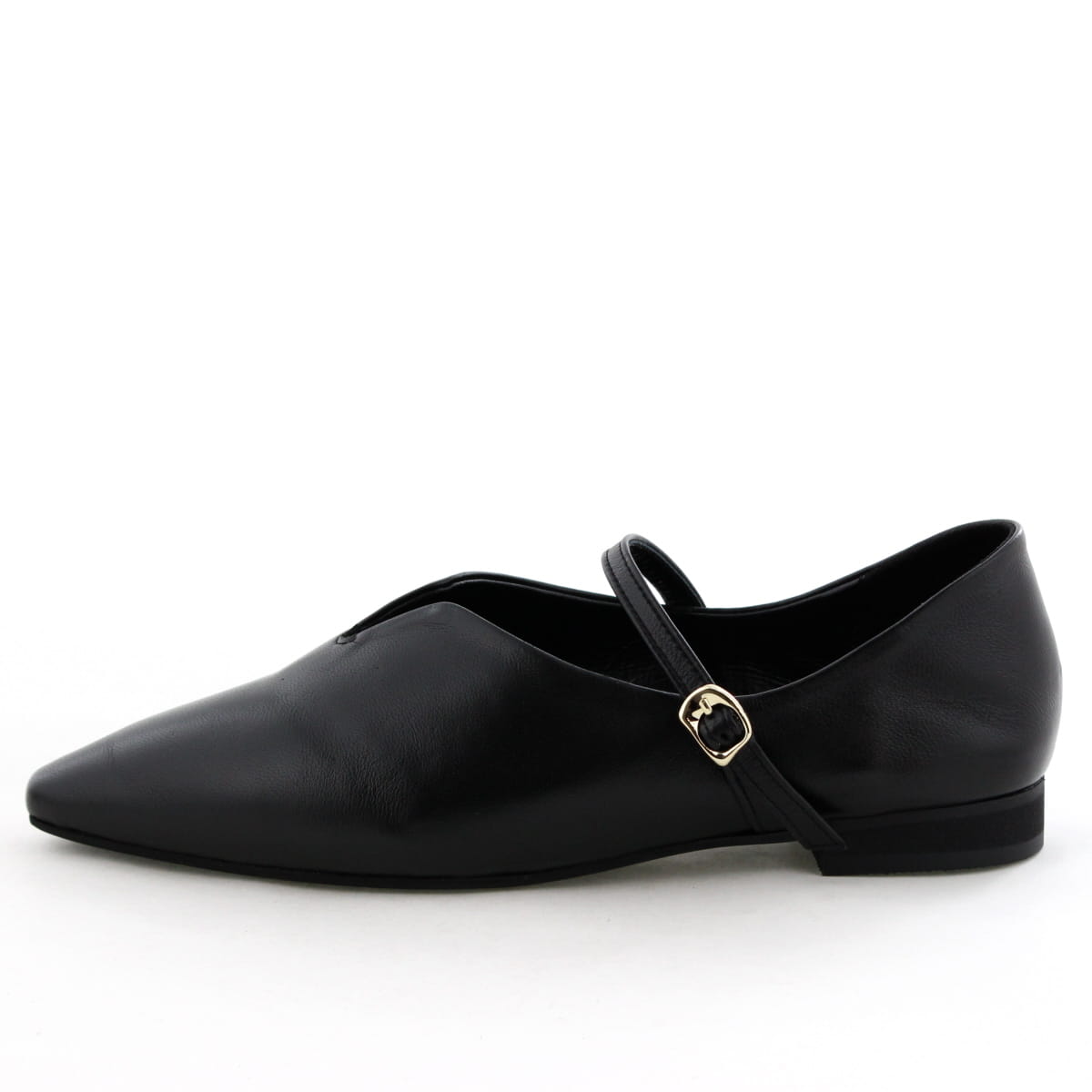 【26SS】ハイバンプストラップフラットシューズ/661112