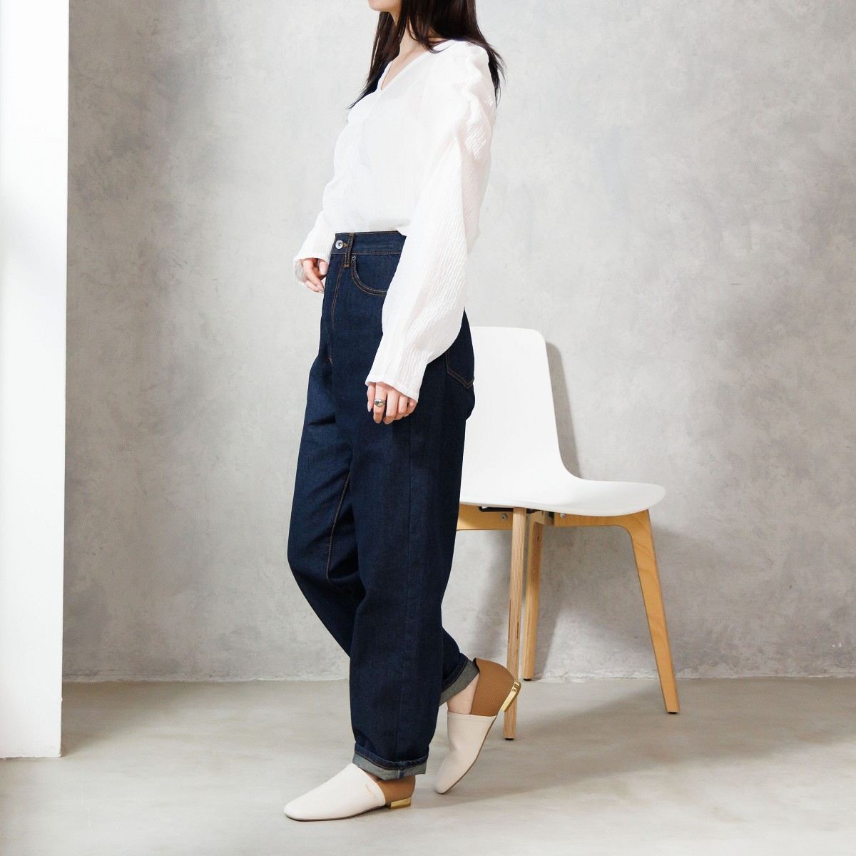 【先行販売】【瞬間フィット】ハンズフリーストレッチレザーパンプス/661118