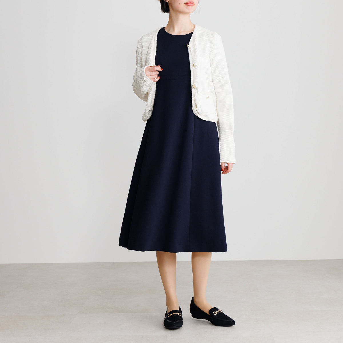 SALE】【瞬間フィット】ハンズフリーニットローファー/661119
