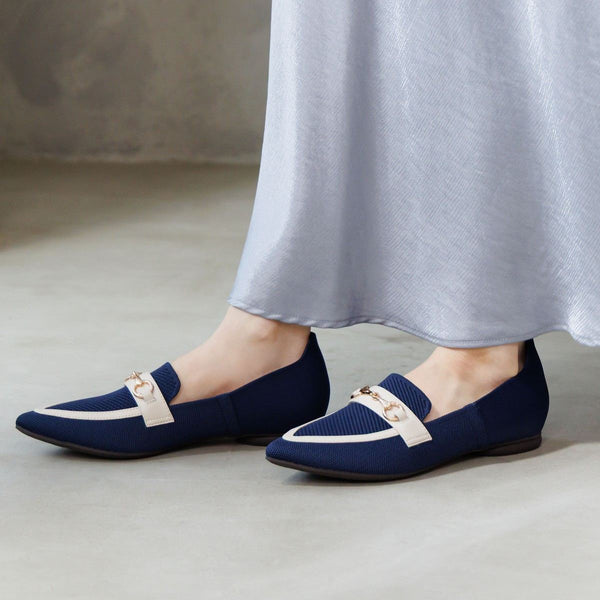 【瞬間フィット】ハンズフリーニットローファー/661119