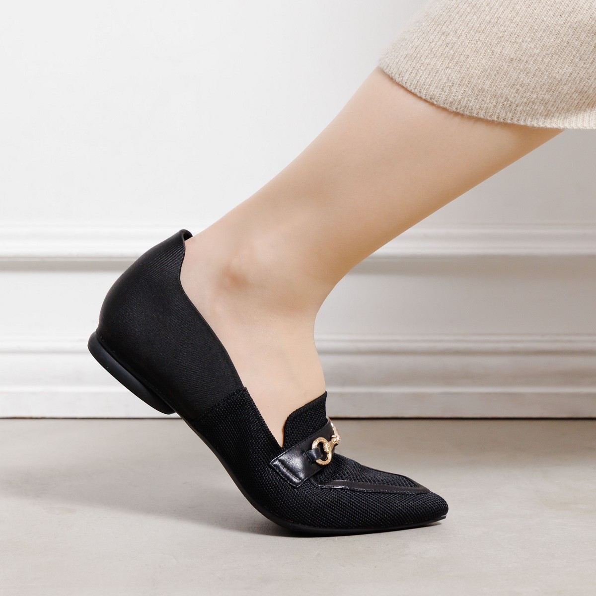 【先行販売】【瞬間フィット】ハンズフリーニットローファー/661119