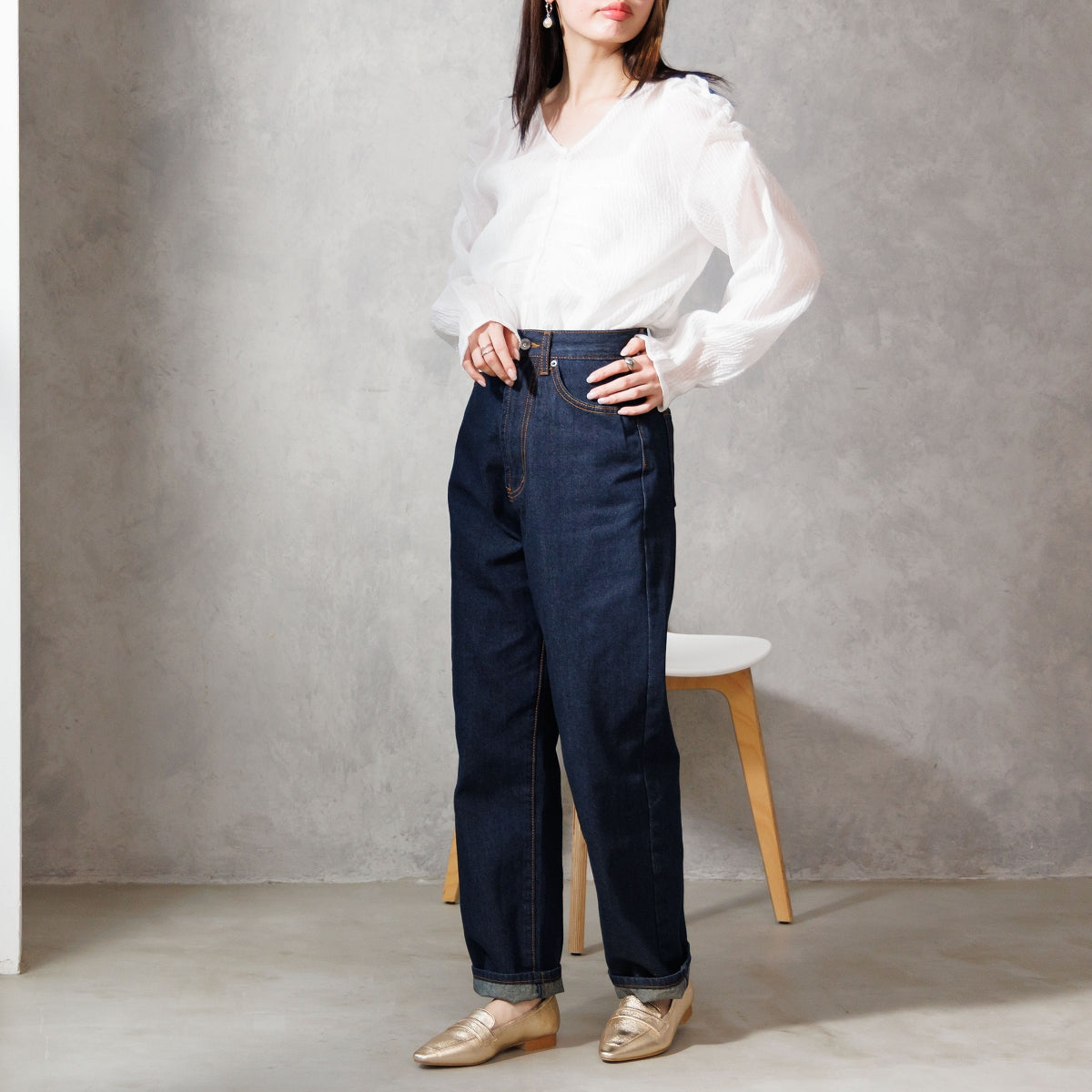 SALE】【26SS】ソフトポインテッドトゥローファー/661120