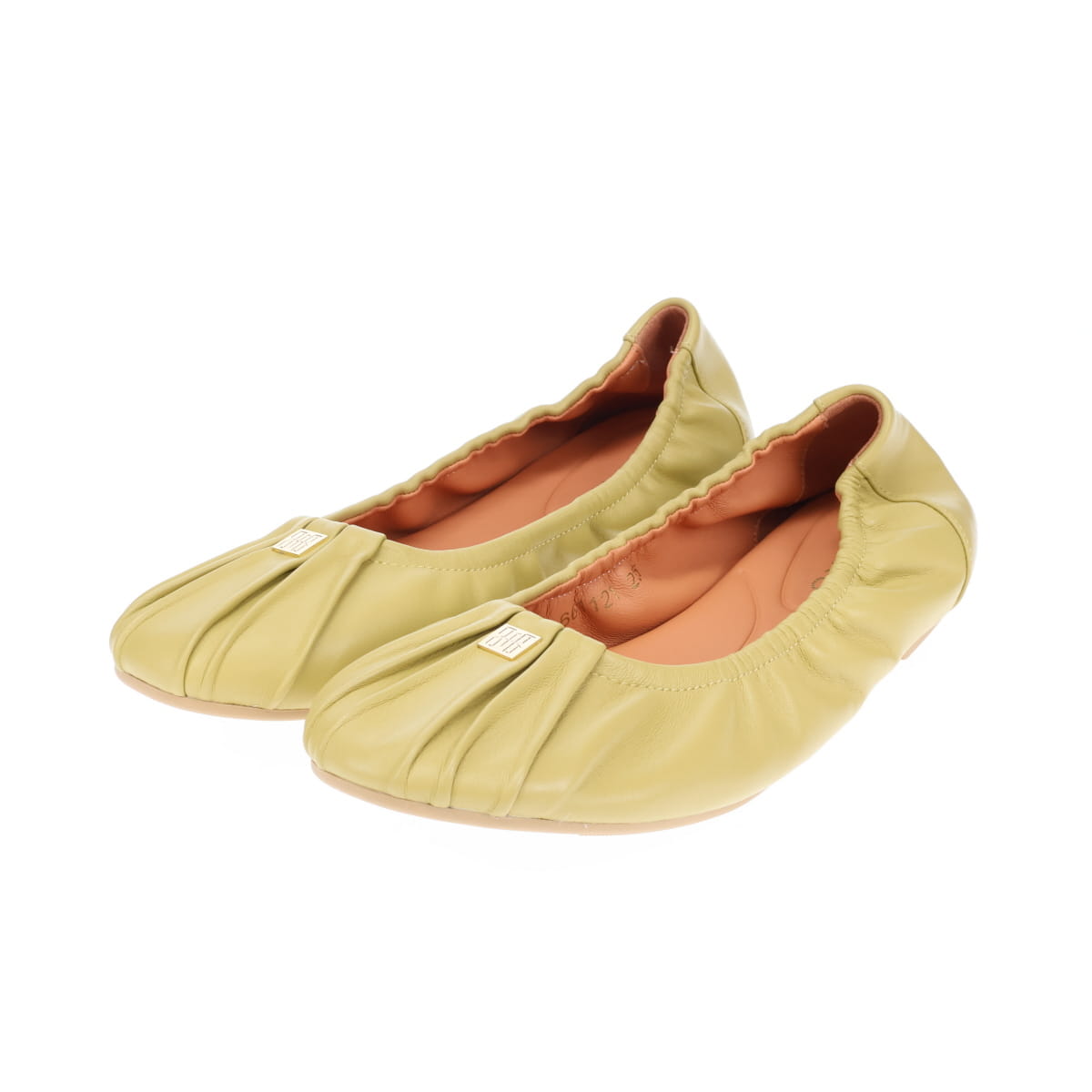 【26SS】メタルロゴギャザーパンプス/661121