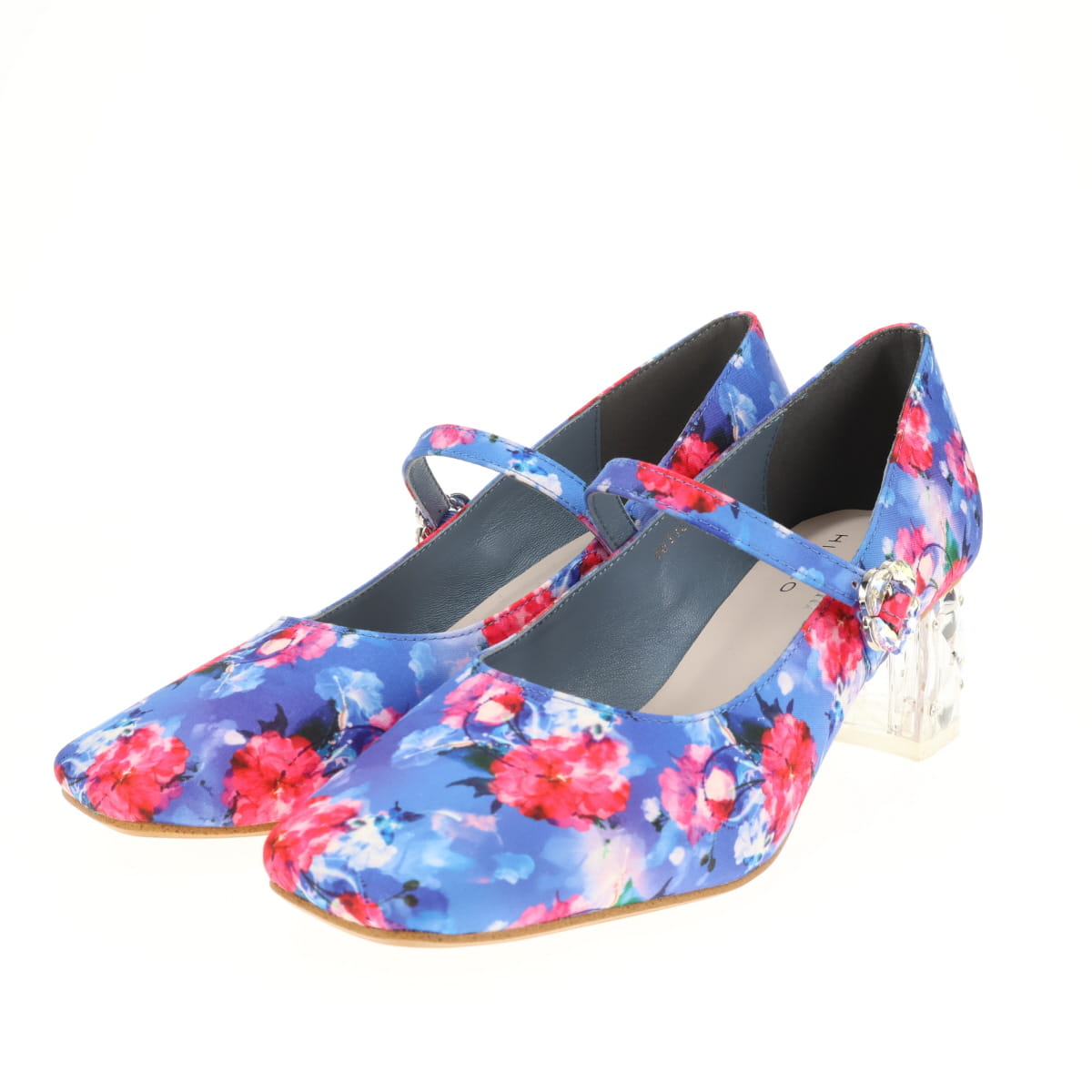 HANAE MORI×HIMIKO クリアヒールメリージェーン/661128 ハナエモリ コラボ