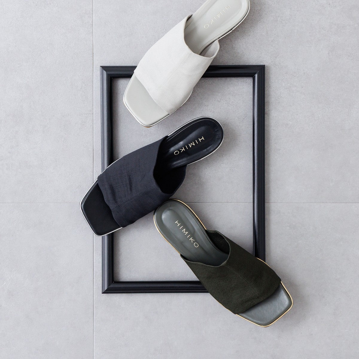 《予約/5月中旬入荷予定》ローヒールストレッチミュール/661216