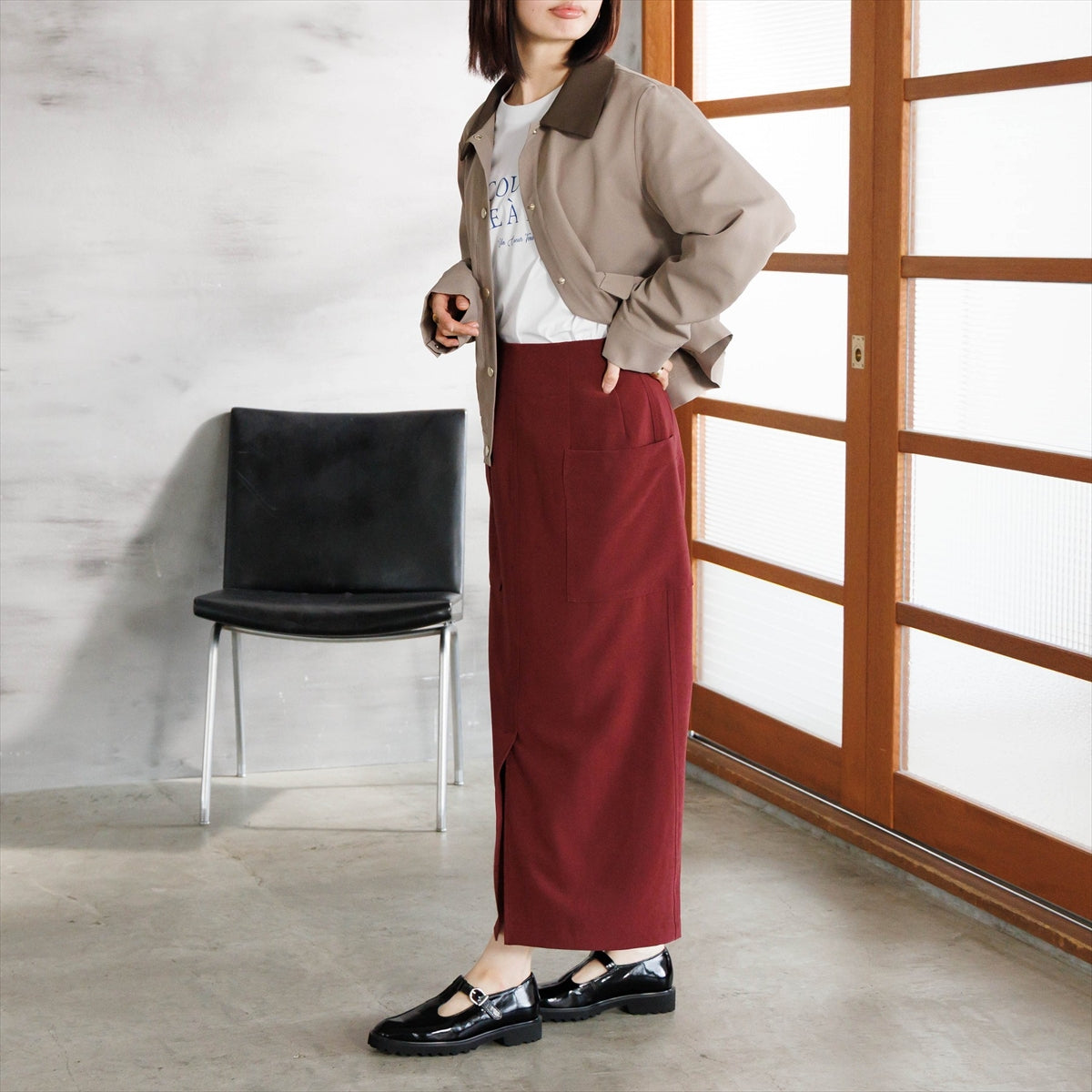 【26AW】トラックソールTストラップシューズ/661304