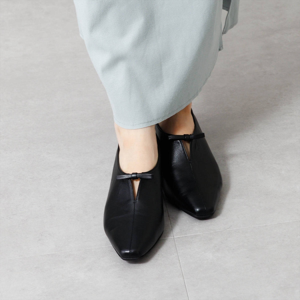 【26AW】リボンモチーフハイバンプシューズ/661306