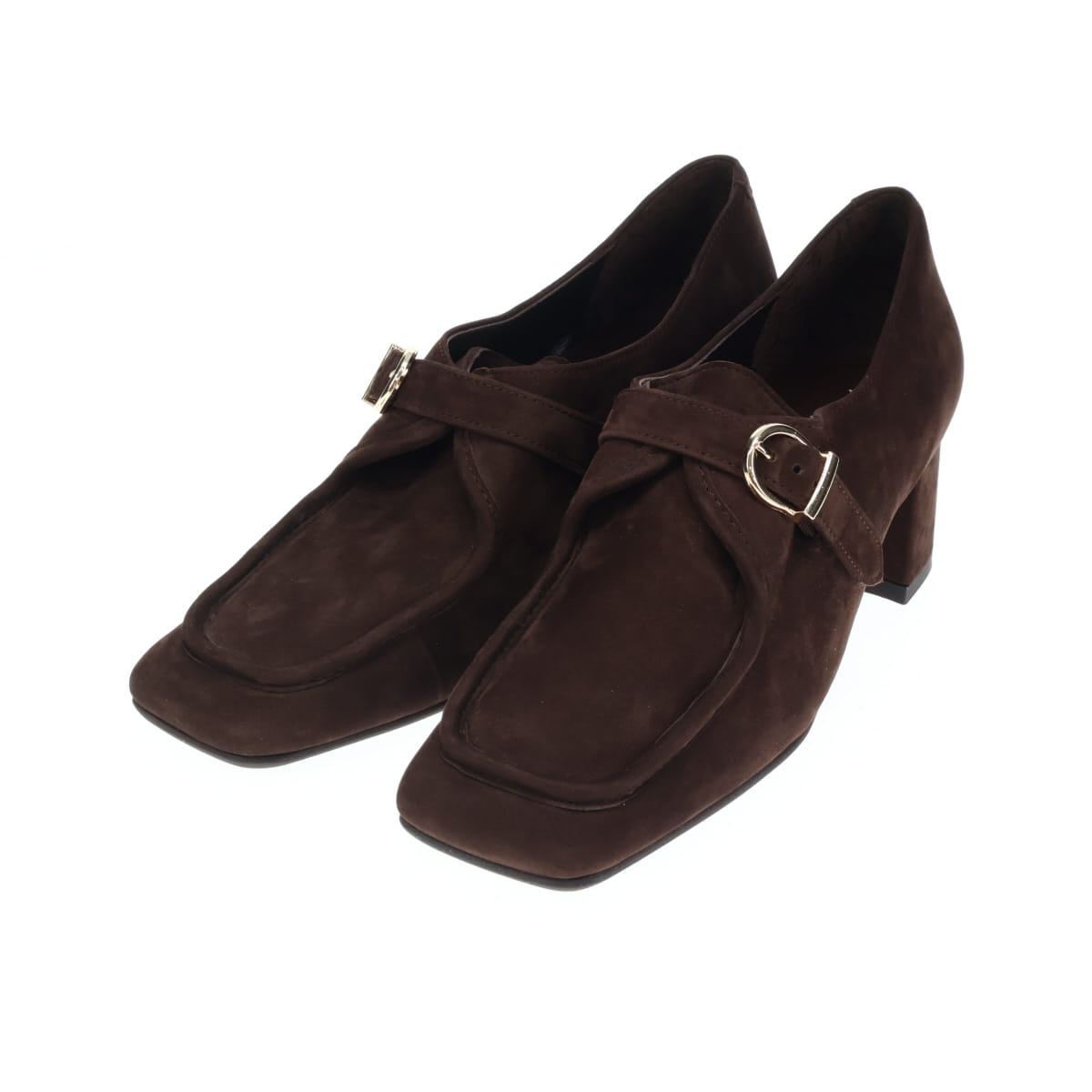 《予約／10月中旬入荷予定》【26AW】5cmヒールモカデザインシューズ/661311