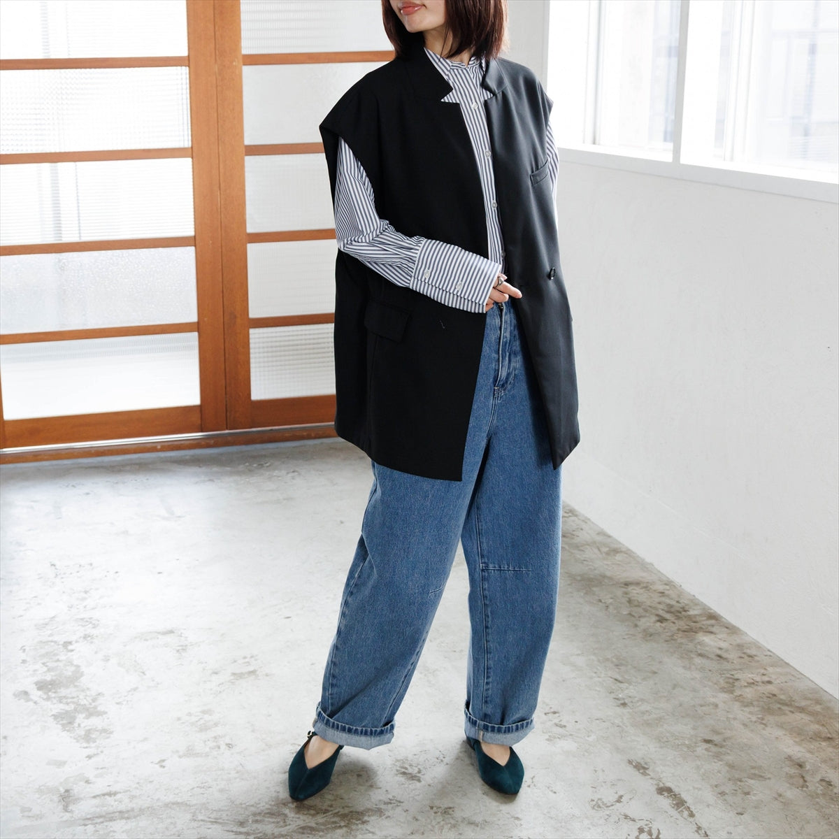 【26AW】メリージェーンフラットパンプス/661317