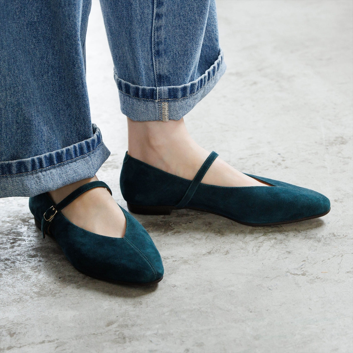 【26AW】メリージェーンフラットパンプス/661317