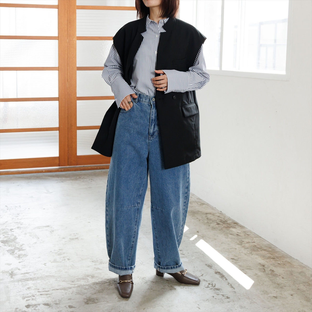 26AW】4cmヒールビットローファー/661320