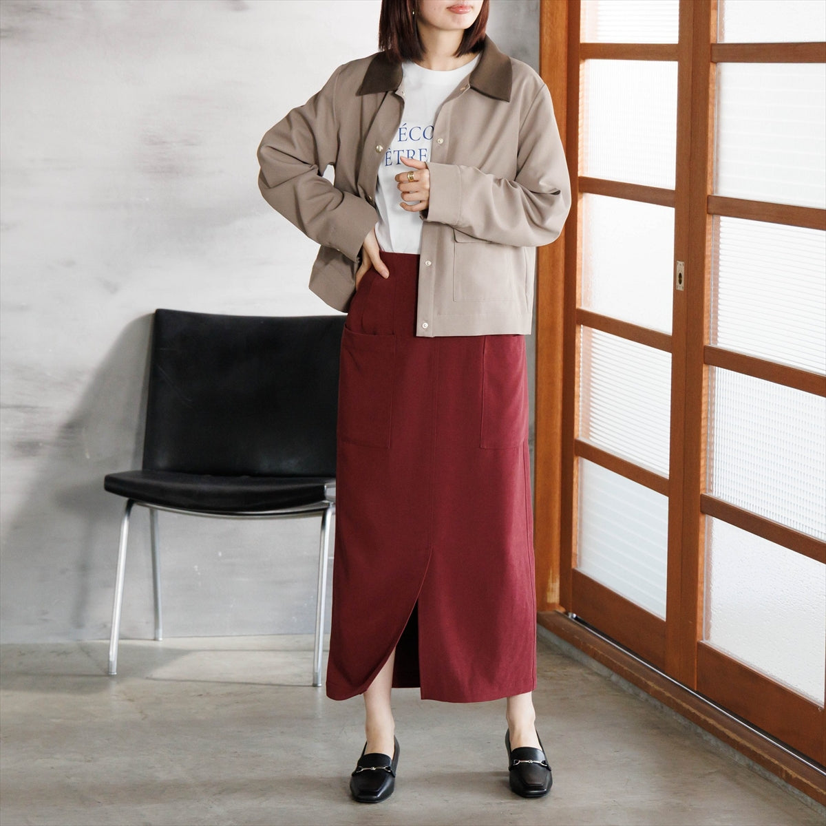 《予約／9月中旬入荷予定》【26AW】4cmヒールビットローファー/661320