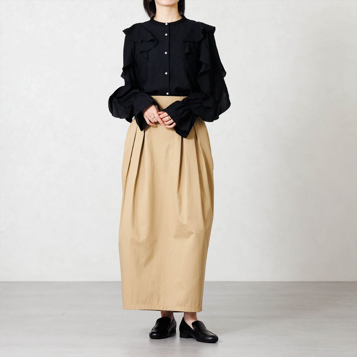 【26AW】ラウンドトゥソフトローファー/661321