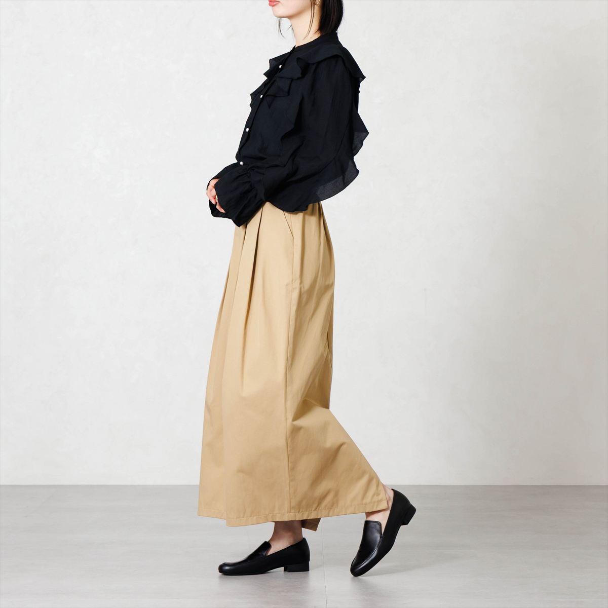 【26AW】ラウンドトゥソフトローファー/661321