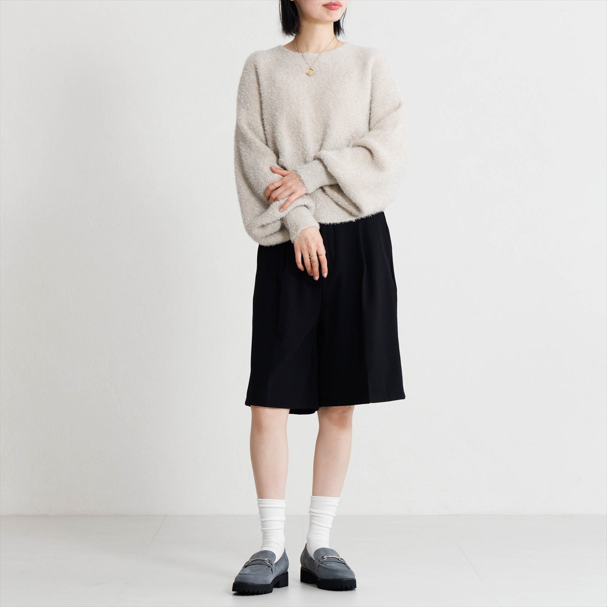 《予約／9月中旬入荷予定》【26AW】トラックソールビットローファー/661322