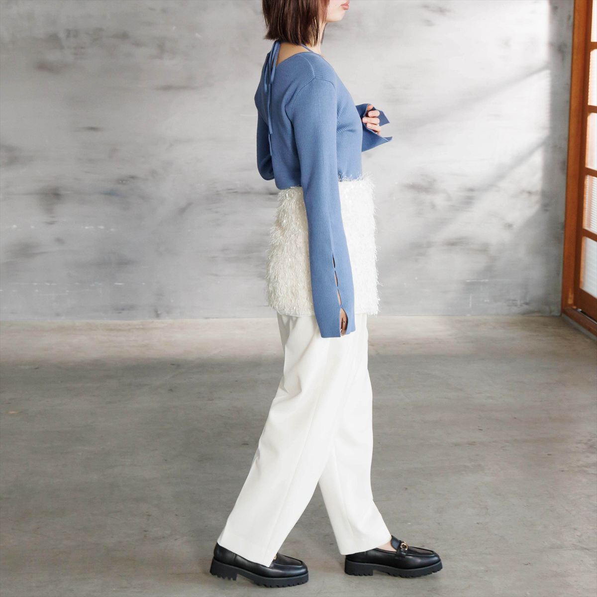 【26AW】トラックソールビットローファー/661322