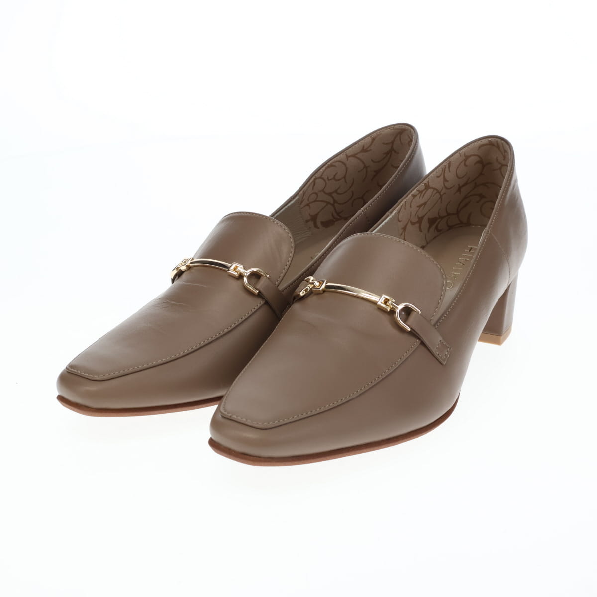 《予約／10月上旬入荷予定》【26AW】ヒールバブーシュビットローファー/661331