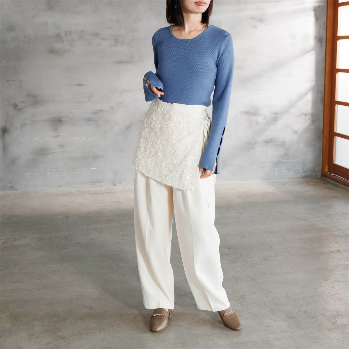 【26AW】ヒールバブーシュビットローファー/661331