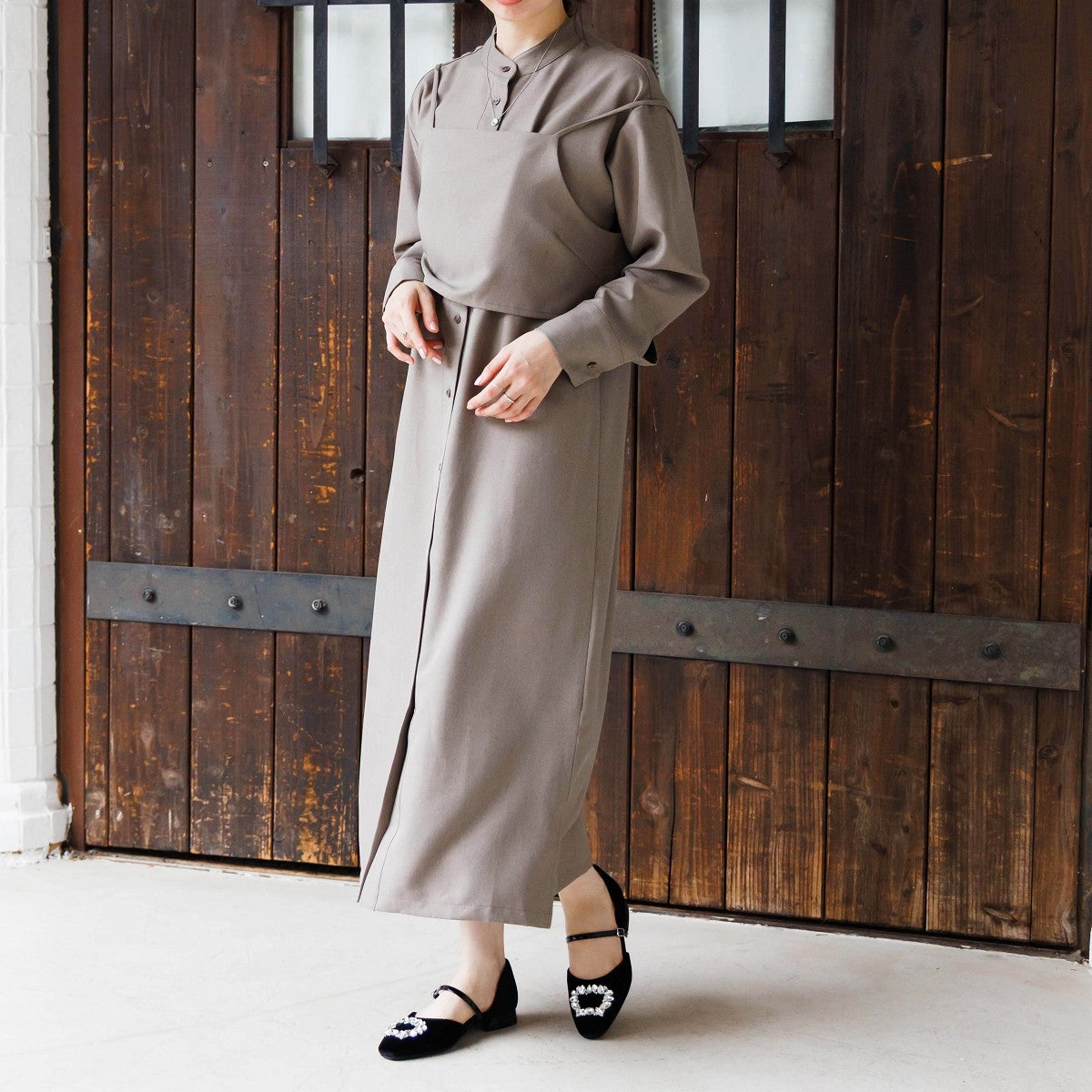 【26AW】HANAEMORI×HIMIKO ビジューセパレートパンプス/661333
