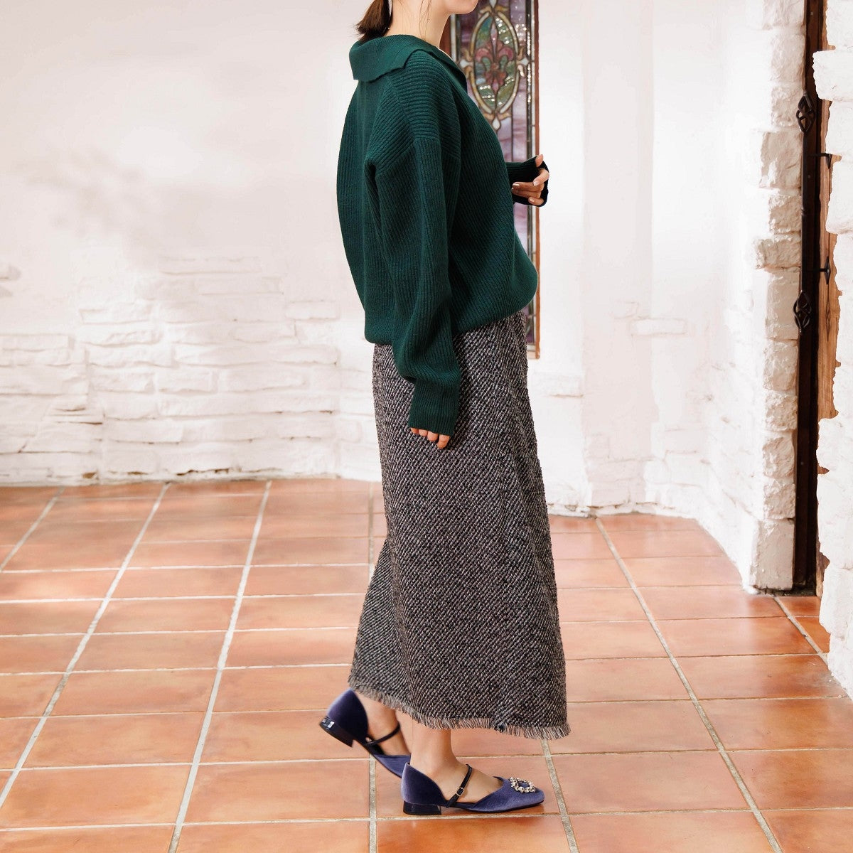 【26AW】HANAEMORI×HIMIKO ビジューセパレートパンプス/661333
