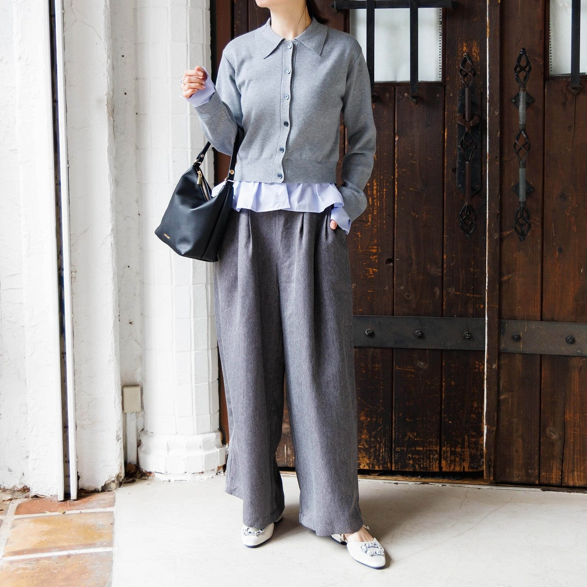 【26AW】HANAEMORI×HIMIKO ビジューセパレートパンプス/661333