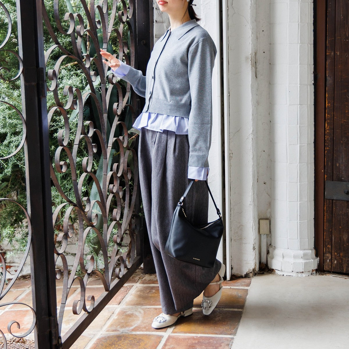 【26AW】HANAEMORI×HIMIKO ビジューセパレートパンプス/661333
