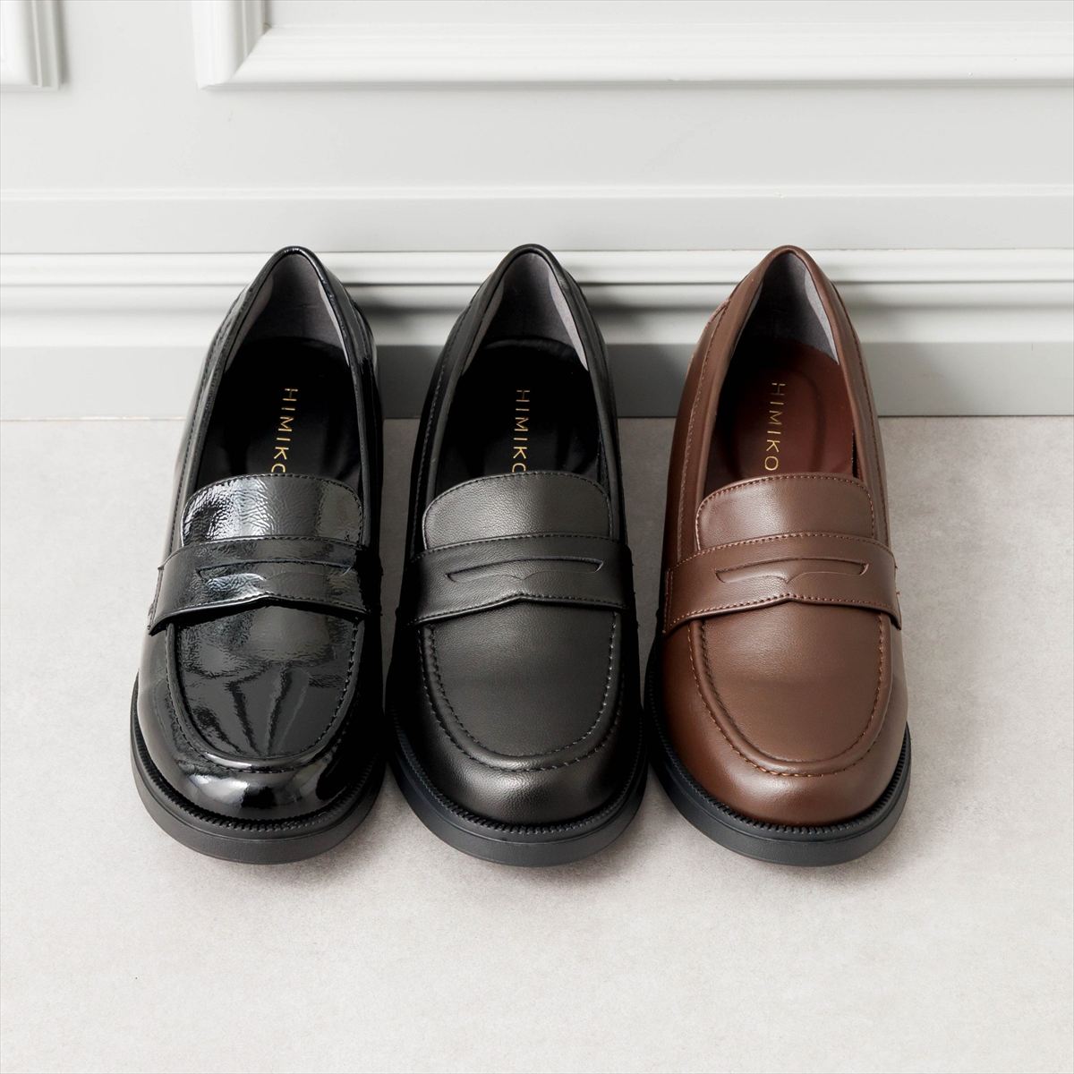《予約／10月上旬入荷予定》【26AW】軽量ソールローファー/661335