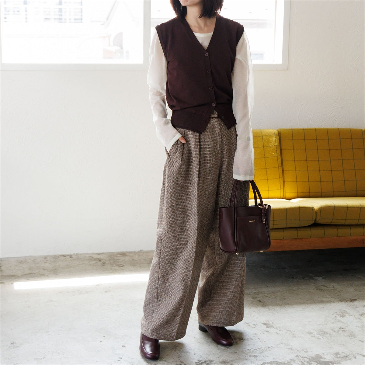 【26AW】バックチャーム付き 2WAYミニトートバッグ/661381