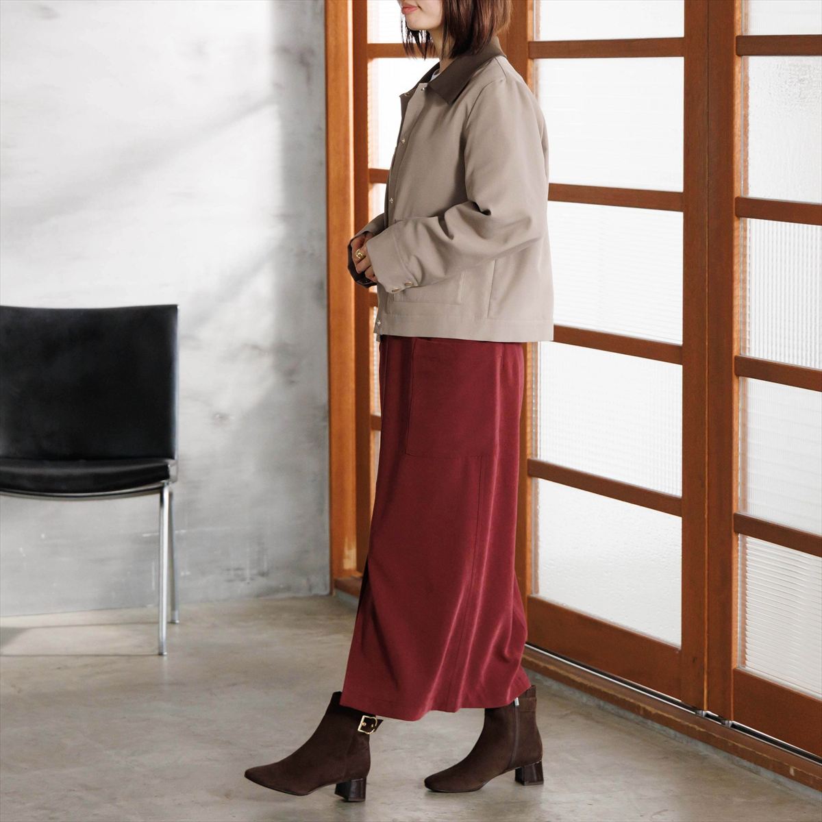 【26AW】サイドモチーフバックルブーツ/661408