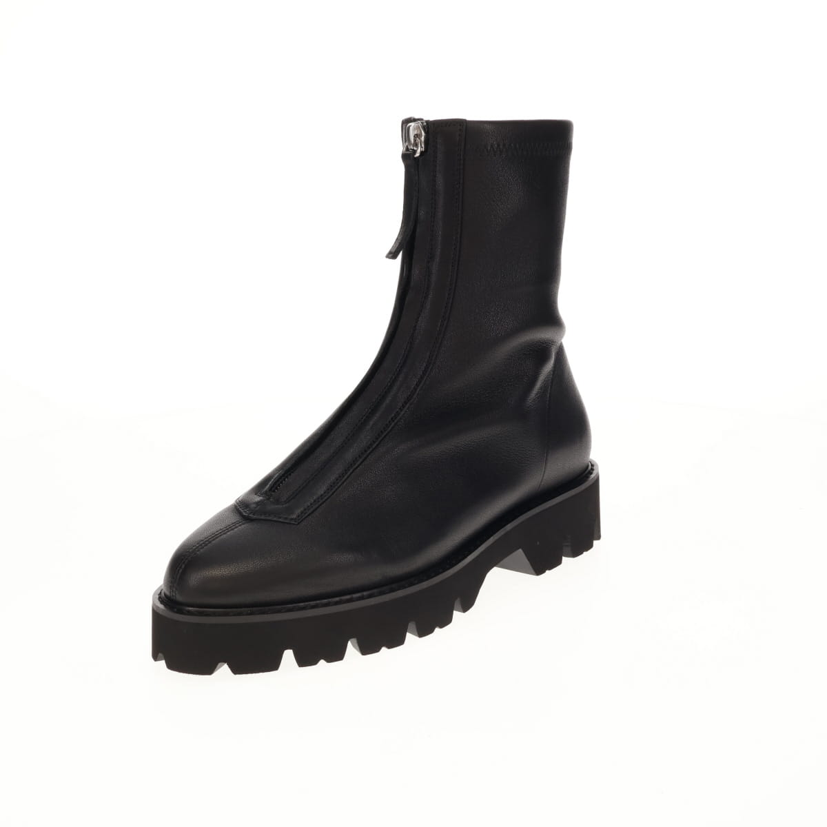 《予約／10月中旬入荷予定》【26AW】フロントジップストレッチブーツ/661409