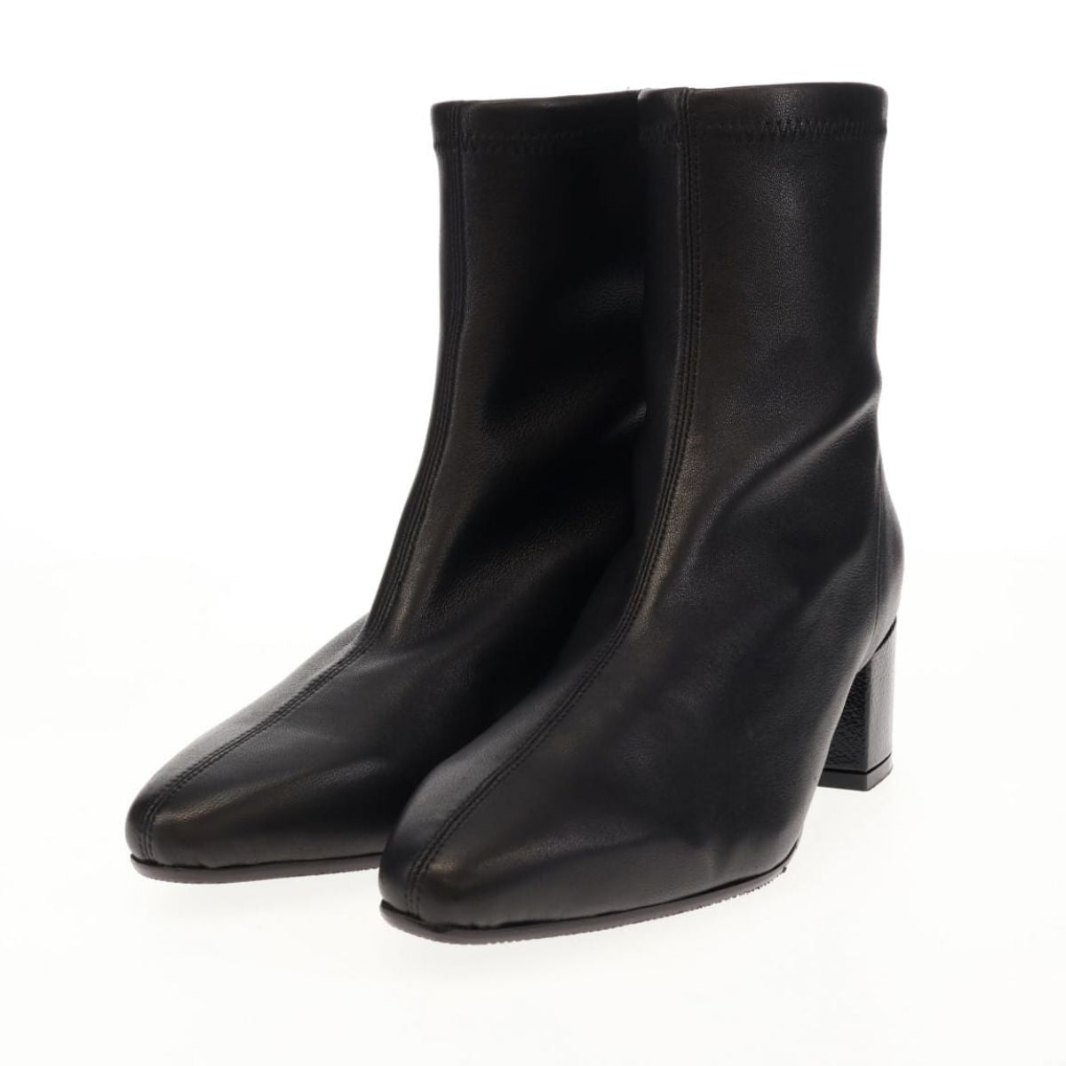 《予約／11月上旬入荷予定》【26AW】バックジップシープレザーストレッチブーツ/661413