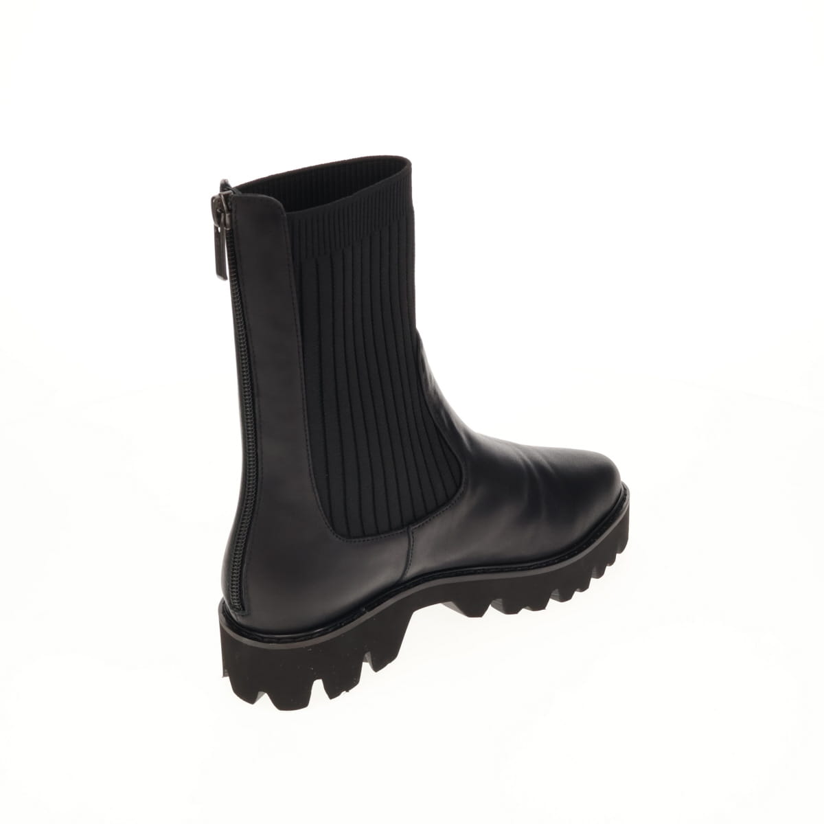 《予約／10月中旬入荷予定》【26AW】リブニットブーツ/661415